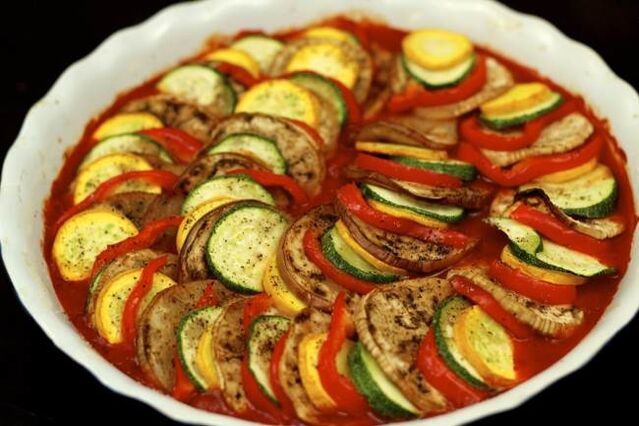 preparing ratatouille for the Dukan diet