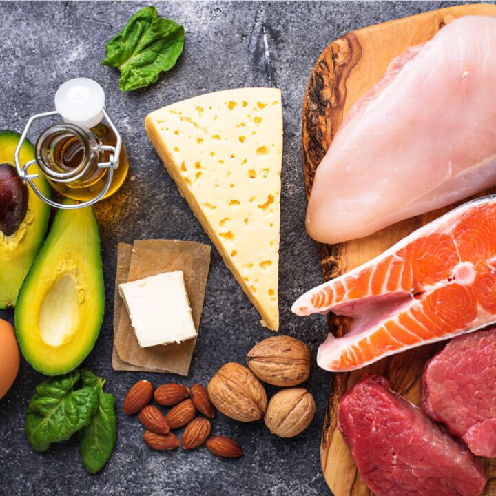 Healthy high-fat foods for the keto diet