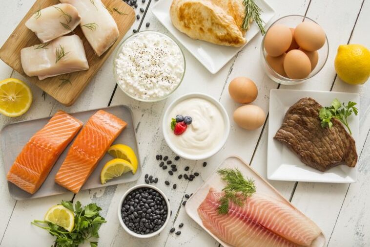 Ketogenic diet menu